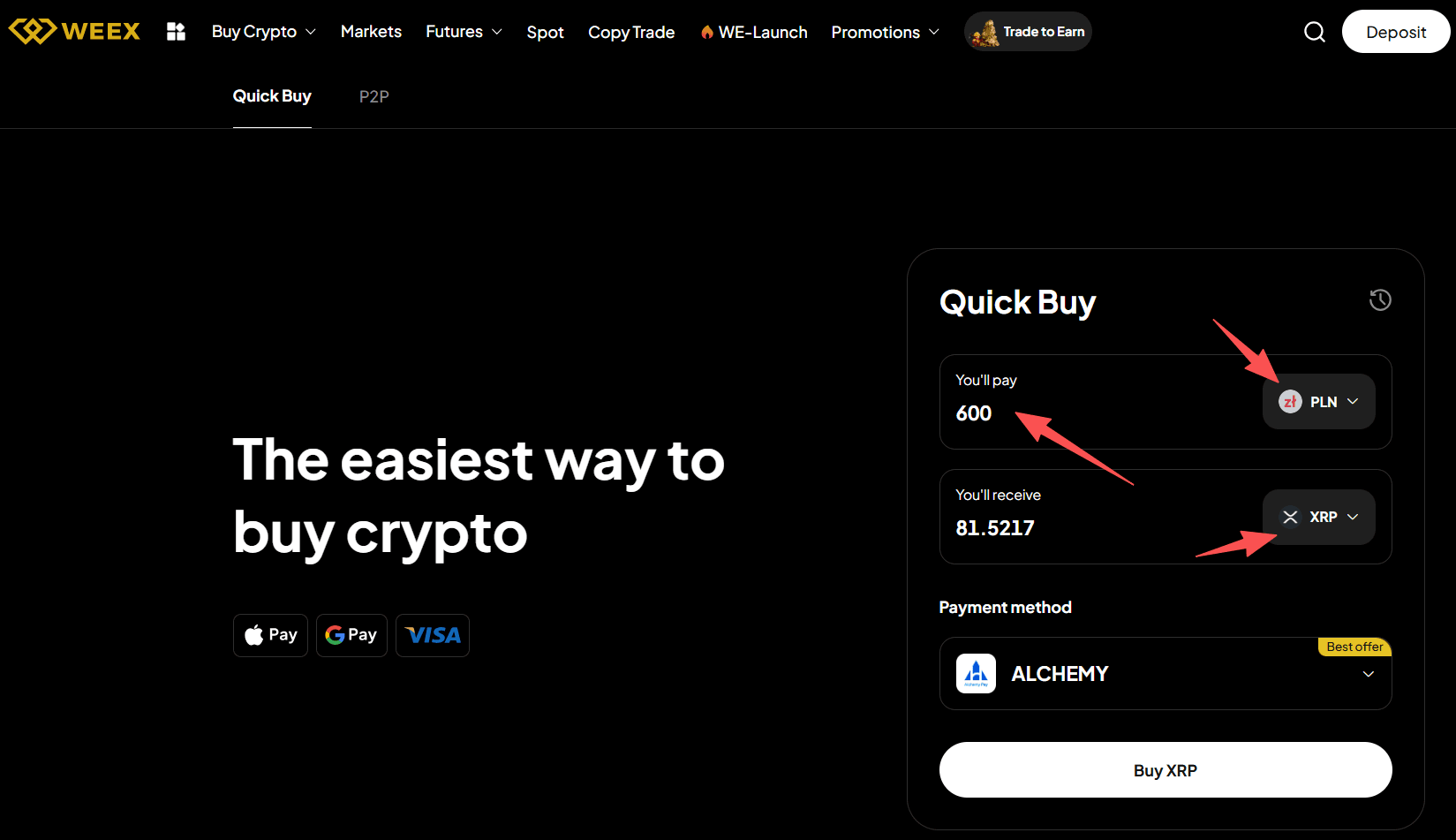 What is WEEX OTC and How to Buy XRP with PLN on WEEX OTC?