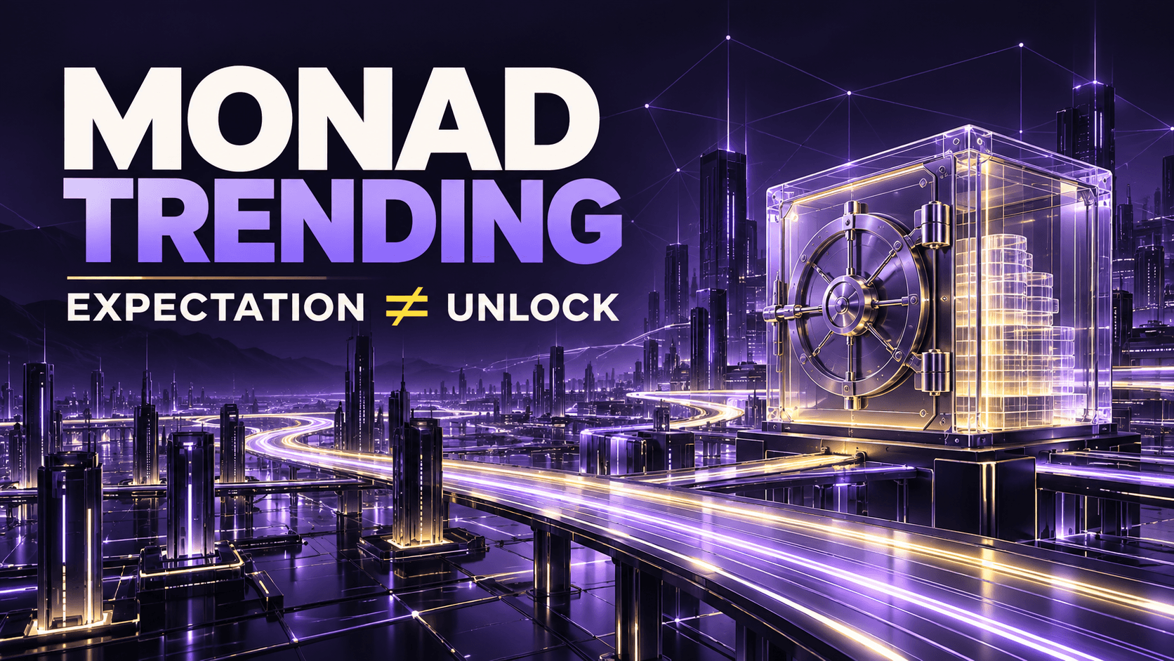 Monad(MON)加密货币今日为何走热?隐私更新预期与 11 月代币解锁