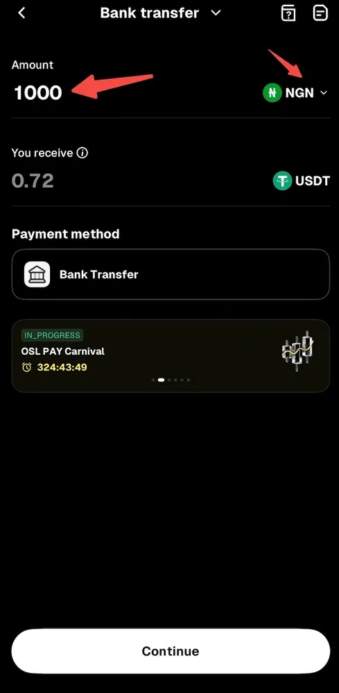 Another Way to Use NGN Bank Transfer on the WEEX App 5