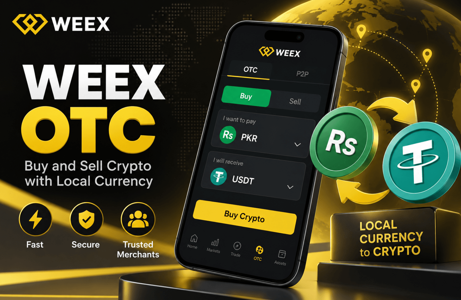 How to Buy USDT with EUR via SEPA Bank Transfer on WEEX
