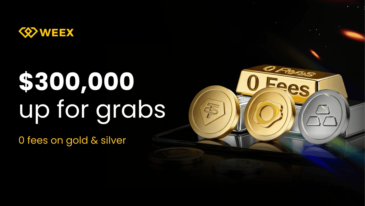 Trade Gold & Silver with 0% Fees: Share 00K Rewards on PAXG, XAUT and XAG